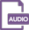 Icône audio